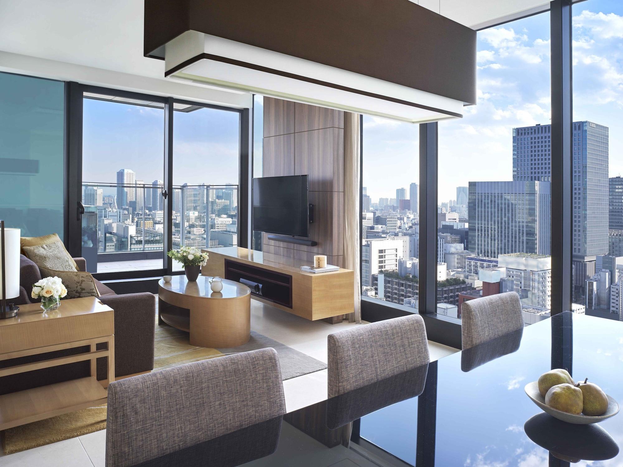 Hotel Oakwood Premier Prefektura Tokio Exteriér fotografie A living room in a condominium